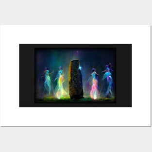 Standing stones fairies 9 Posters and Art